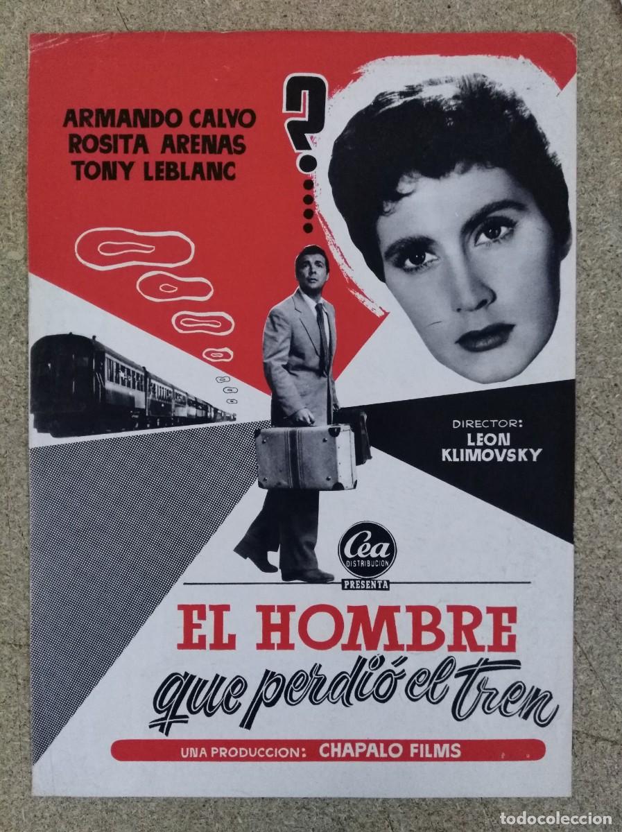 Cinema: El Hombre que perdio el Tren.Tony Leblanc.Sinopsis de la Pelicula.Chapalo Films