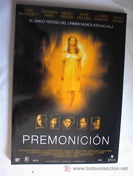 Cinema: PREMONICION 10 GUIAS A ELEGIR 25 EUROS . 100 GUIAS 130