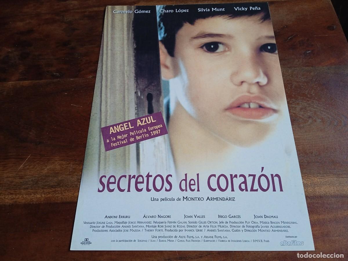 Cine: Secretos del coraz&oacute;n - Carmelo G&oacute;mez, Charo L&oacute;pez, Silvia Munt, Vicky Pe&ntilde;a - Guia original Alta 1997