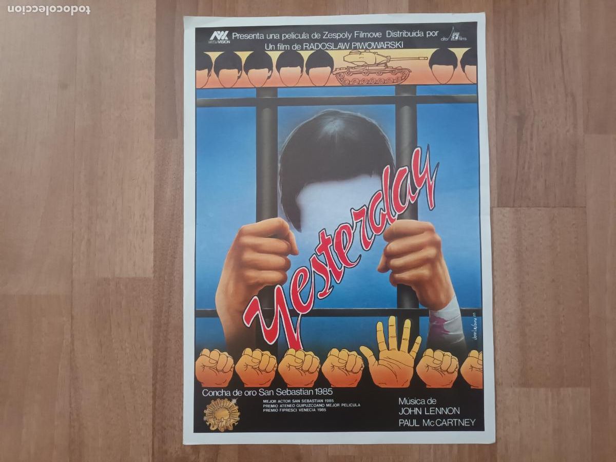 Kino: GUIA PELICULA YESTERDAY. MUSICA JOHN LENNON PAUL McCARTNEY ( Beatles )