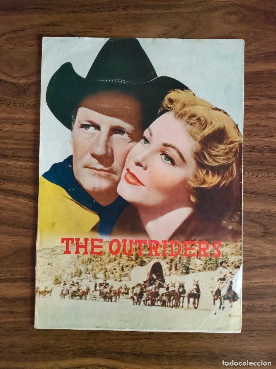 Cine: PRESSBOOK JAPONES - OUTRIDERS, LOS ESCOLTAS, Joel McCrea, Arlene Dahl, WESTERN