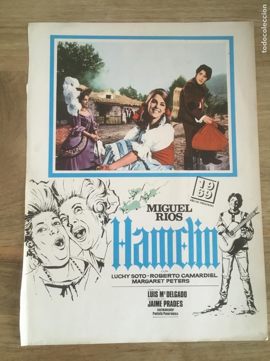 Cine: hamelin miguel rios publicidad original estreno