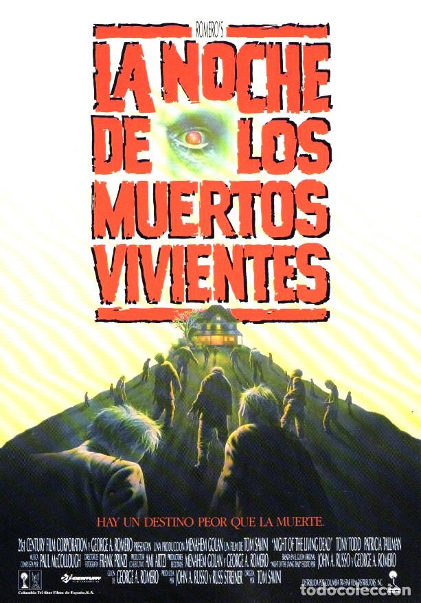 Kino: LA NOCHE DE LOS MUERTOS VIVIENTES GU&Iacute;A ORIGINAL SIMPLE CON FOTOS TERROR