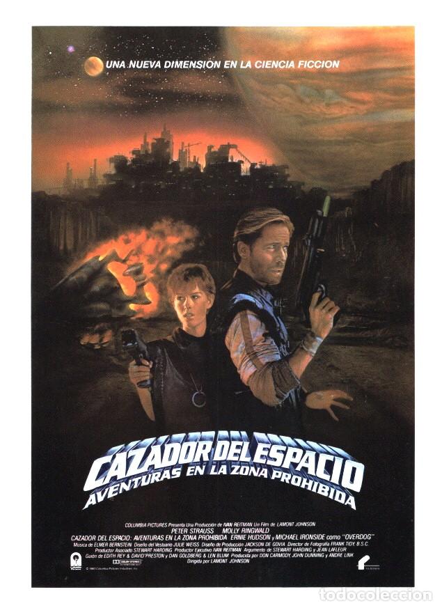 Cinema: CAZADOR DEL ESPACIO GU&Iacute;A ORIGINAL SIMPLE DE SU ESTRENO EN ESPA&Ntilde;A PETER STRAUSS