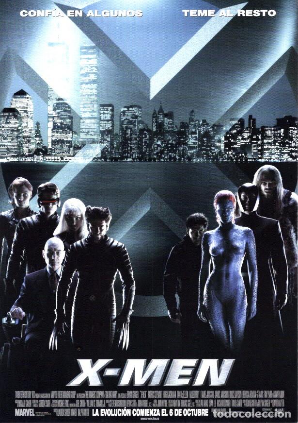 Cine: X-MEN GU&Iacute;A ORIGINAL DOBLE CON FOTOS DE SU ESTRENO EN ESPA&Ntilde;A HALLE BERRY