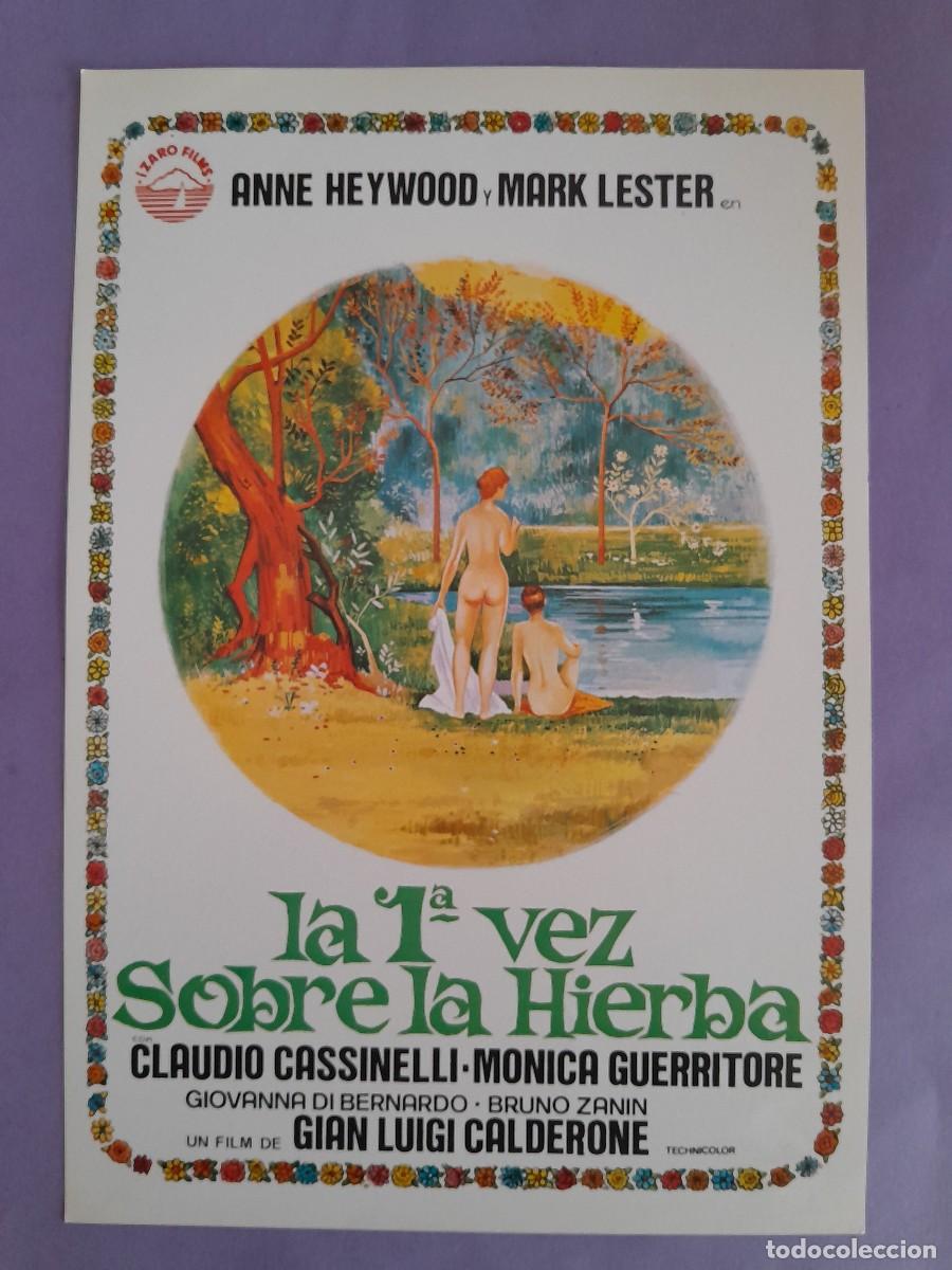 Cinema: GUIA PELICULA LA 1&ordf; VEZ SOBRE LA HIERBA ANNE HEYWOOD MARK LESTER G 186