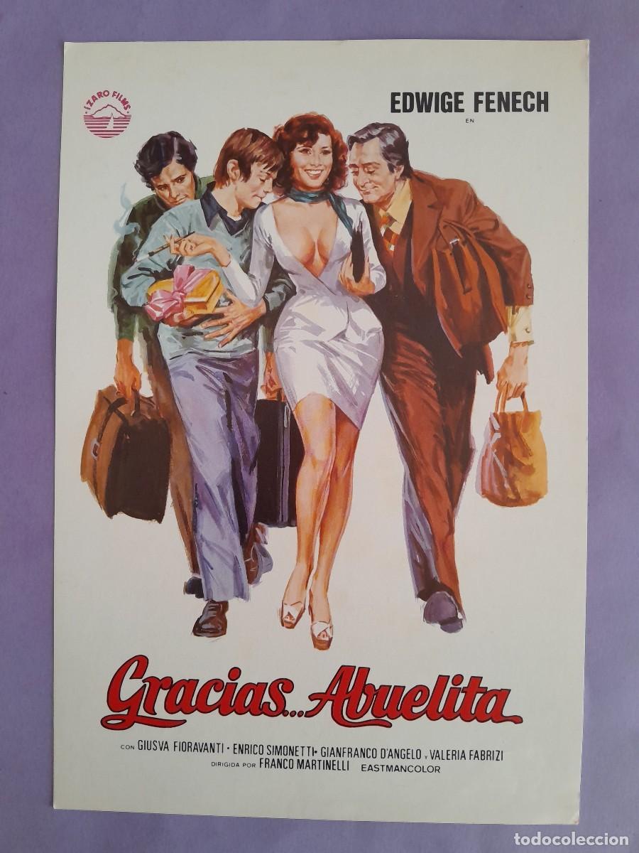 Cinema: GUIA PELICULA GRACIAS ABUELITA EDWIGE FENECH GIUSVA FIORAVANTI G 195