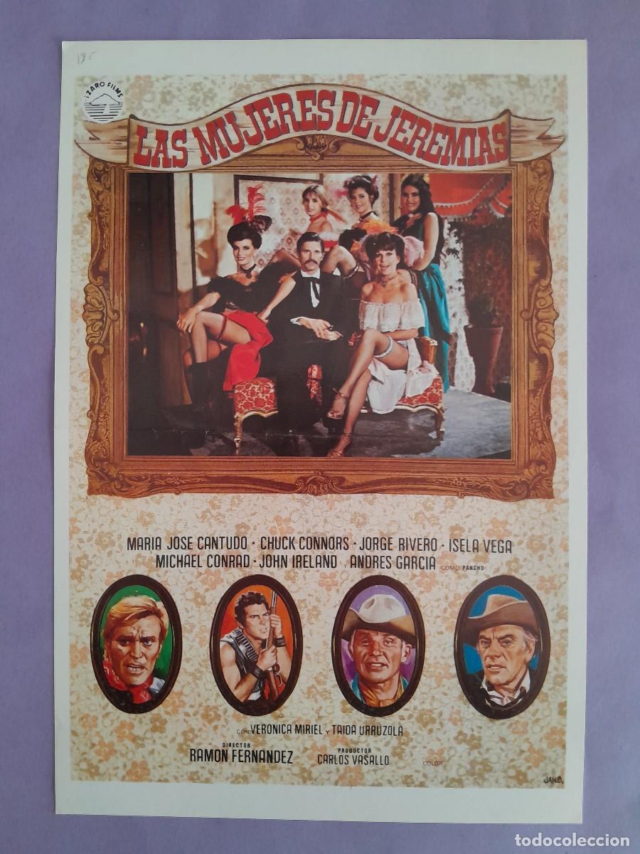 Cinema: GUIA PELICULA LAS MUJERES DE JEREMIAS MARIA JOSE CANTUDO CHUCK CONNORS JORGE RIVERO G 197