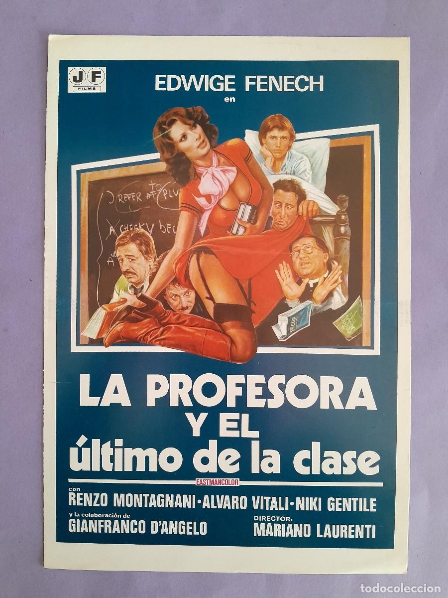Cinema: GUIA PELICULA LA PROFESORA Y EL ULTIMO DE LA CLASE EDWIGE FENECH ALVARO VITALI G 202