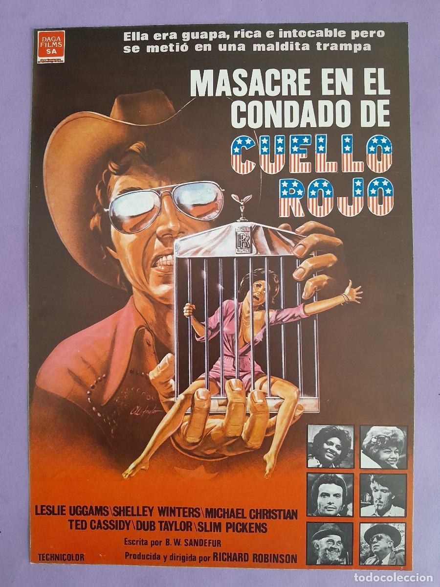 Cinema: GUIA PELICULA MASACRE EN EL CONDADO DE CUELLO ROJO LESLIE UGGAMS SHELLEY WINTERS G 210