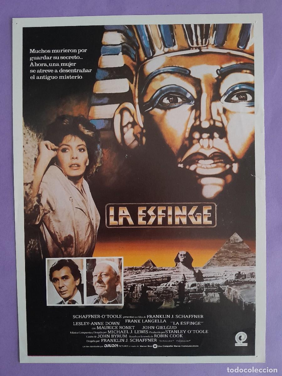 Cinema: GUIA PELICULA LA ESFINGE LESLEY ANNE DOWN FRANK LANGELLA G 220