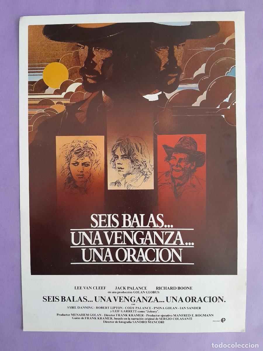 Cinema: GUIA PELICULA SEIS BALAS UNA VENGANZA UNA ORACION LEE VAN CLEEF JACK PALANCE G 229