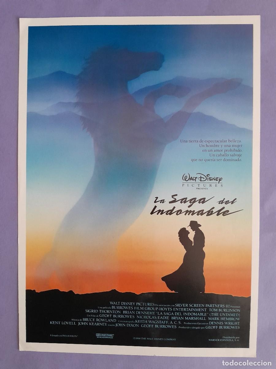 Cinema: GUIA PELICULA LA SAGA DEL INDOMABLE TOM BURLINSON SIGRID THORNTON G 255
