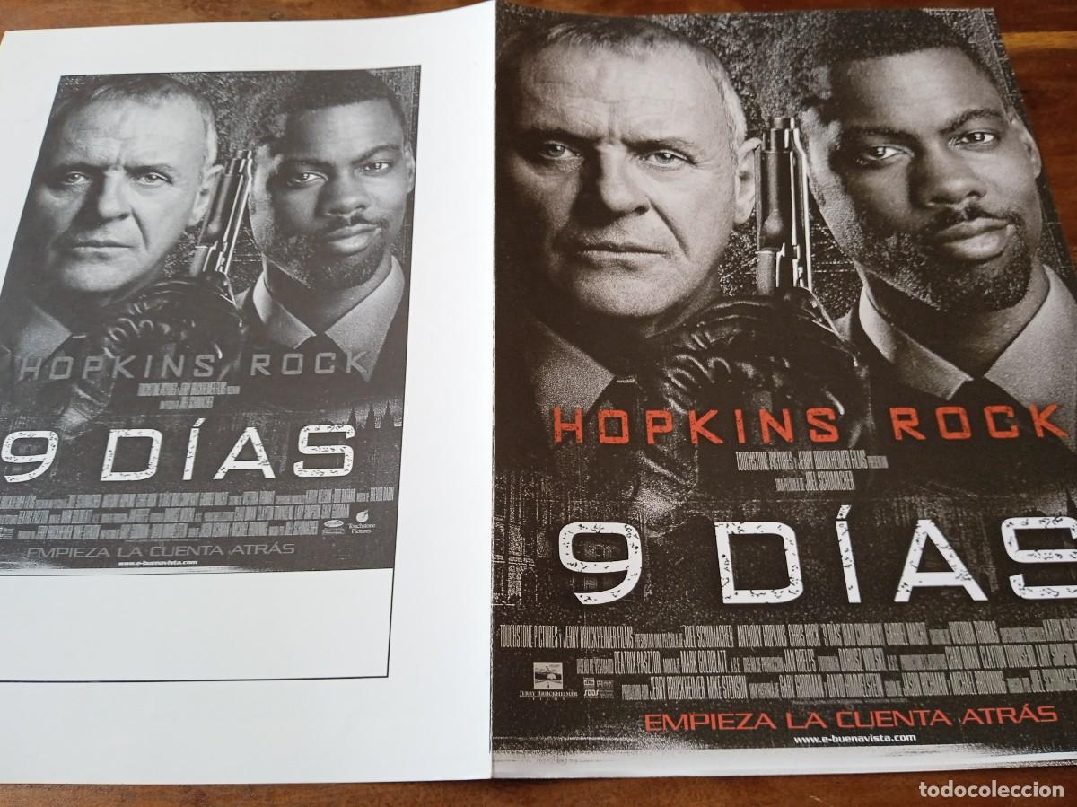 Cine: 9 d&iacute;as - Anthony Hopkins, Chris Rock, Peter Stormare,Joel Schumacher - Guia original Buenavista 2001