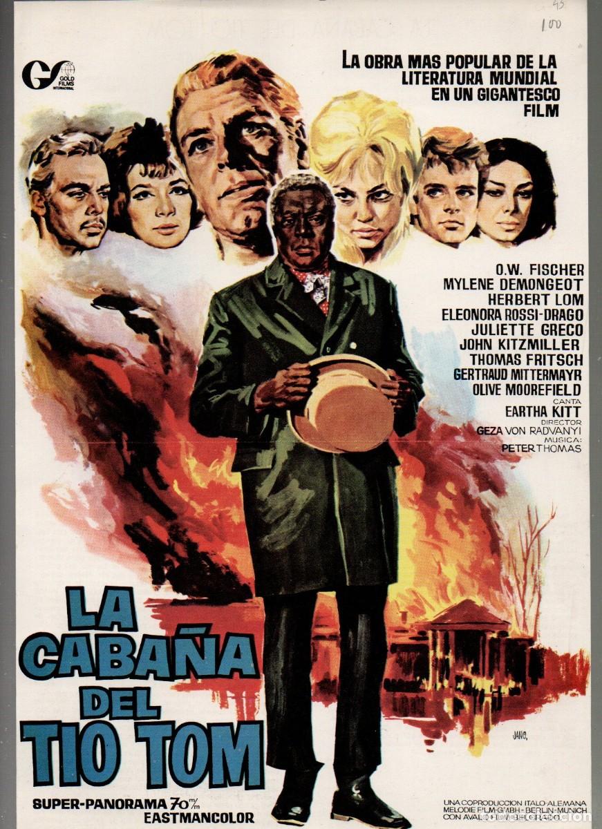 Cinema: GUIA SENCILLA, LA CABA&Ntilde;A DEL TIO TOM. O.W. FISCHER, MYLENE DEMONGEOT... GOLD FILMS. JANO.