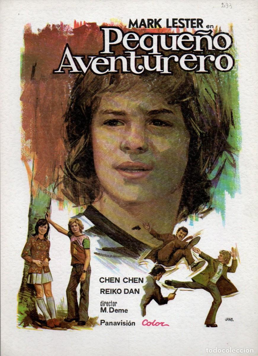 Cinema: GUIA SENCILLA, PEQUE&Ntilde;O AVENTURERO. MARK LESTER, CHEN CHEN, REIKO DAN, JANO 1974