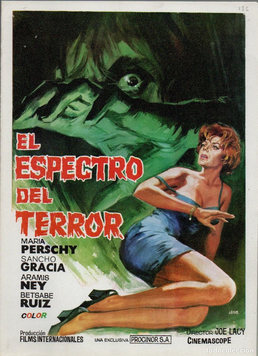 Kino: GUIA DOBLE, EL ESPECTRO DEL TERROR. MARIA PERSCHY, SANCHO GRACIA, ARAMIS NEY... JANO 1972