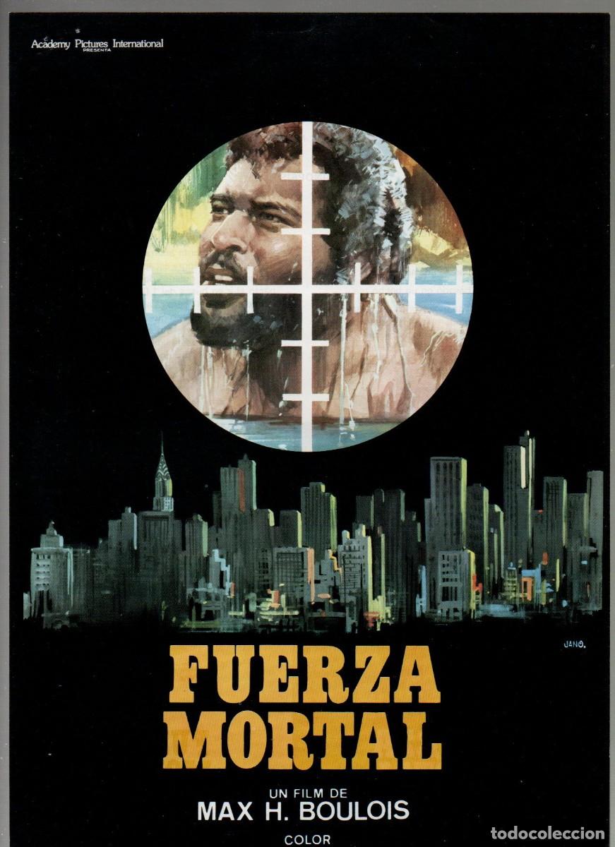 Cinema: GUIA SENCILLA, FUERZA MORTAL. MAX H. BOULOIS. JANO