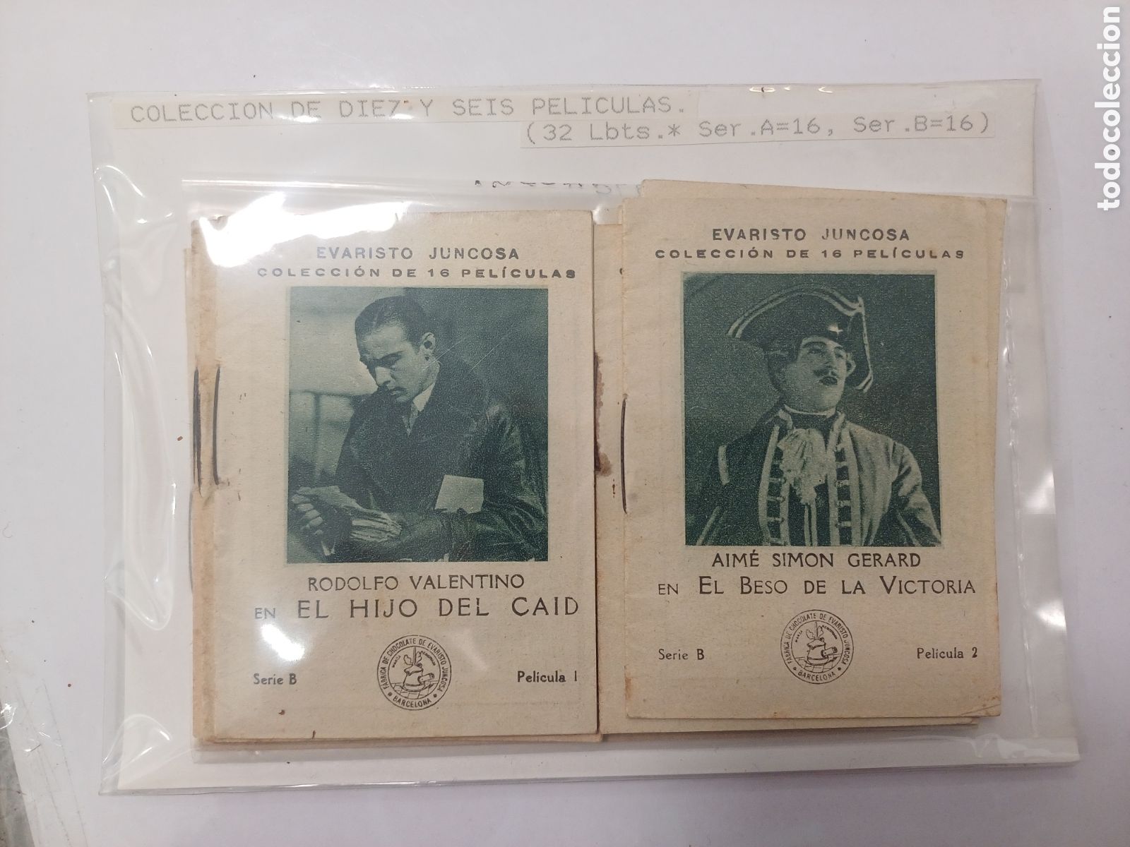 Cine: Coleccion de 32 libritos peliculas