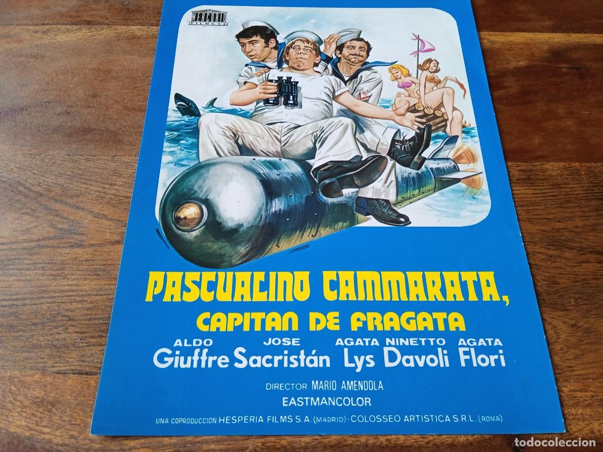 Cine: Pascualino Cammarata - Aldo Giuffre, Pepe Sacristan, Agata Lys - Guia original Mercurio 1974