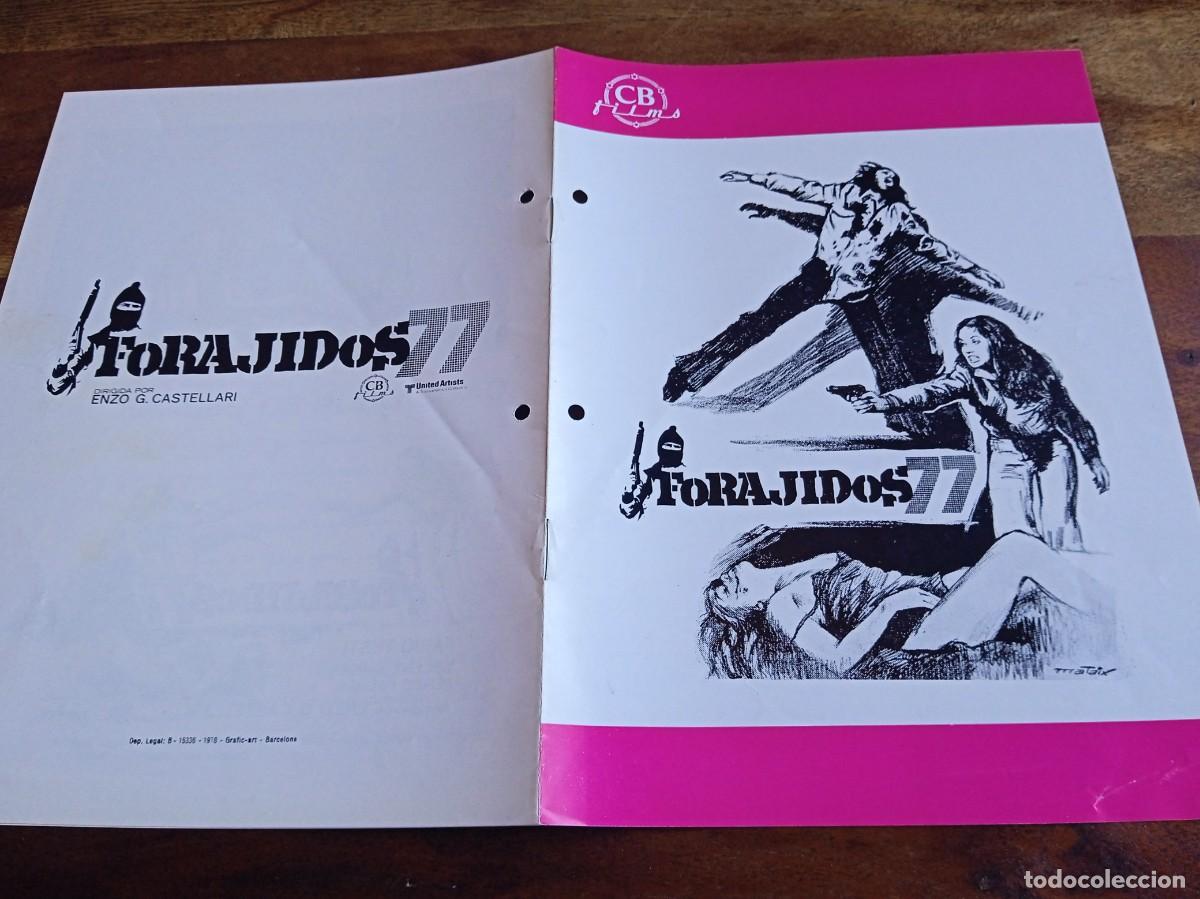 Cine: Forajidos 77 - Fabio Testi, Vincent Gardenia, Renzo Palmer - Guia original CB films 1978 Mataix