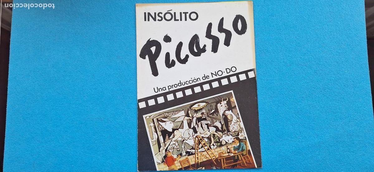 Cine: Guia publicitaria doble: Insolito Picasso. Documental Antonio Mercero. Una producci&oacute;n nodo, No - do