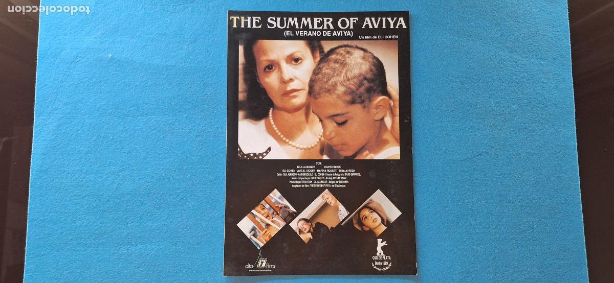 Cine: Guia. THE SUMMER OF AVIYA, EL VERANO DE AVIYA. 24 P&Aacute;GINAS