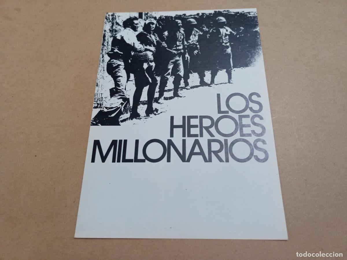 Cine: GU&Iacute;A LOS H&Eacute;ROES MILLONARIOS-DIR. DUCCIO CESSARI-INT. ROD STEIGER-ROD TAYLOR-R. SCHIFFINO-M. BOS&Eacute;