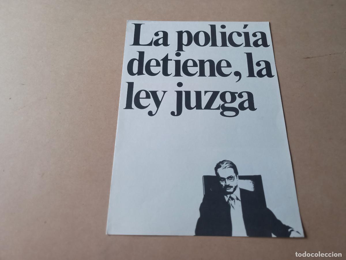 Cine: GU&Iacute;A LA POLIC&Iacute;A DETIENE, LA LEY JUZGA-DIR. ENZO G. CASTELLARI-INT. FRANCO NERO-FERNANDO REY