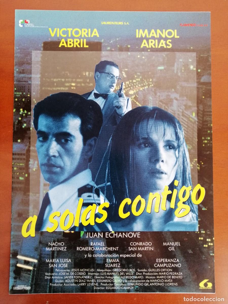 Cin&eacute;ma: G189 A SOLAS CONTIGO-LIBRO 8 PAGINAS