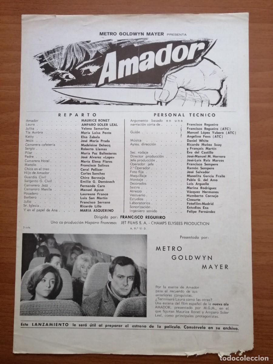 Kino: G458 AMADOR-DOBLE---