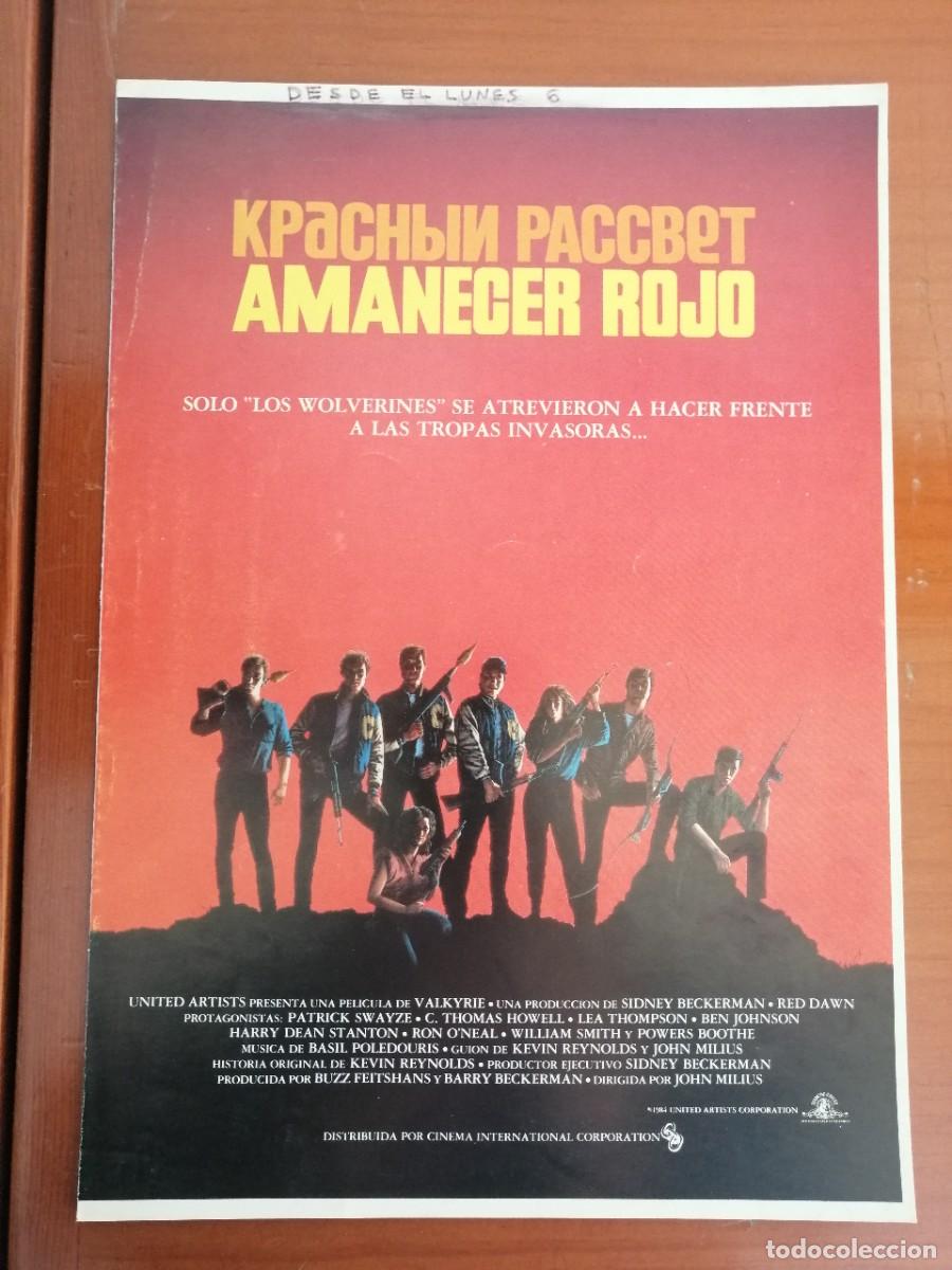 Kino: G463 AMANECER ROJO-DOBLE
