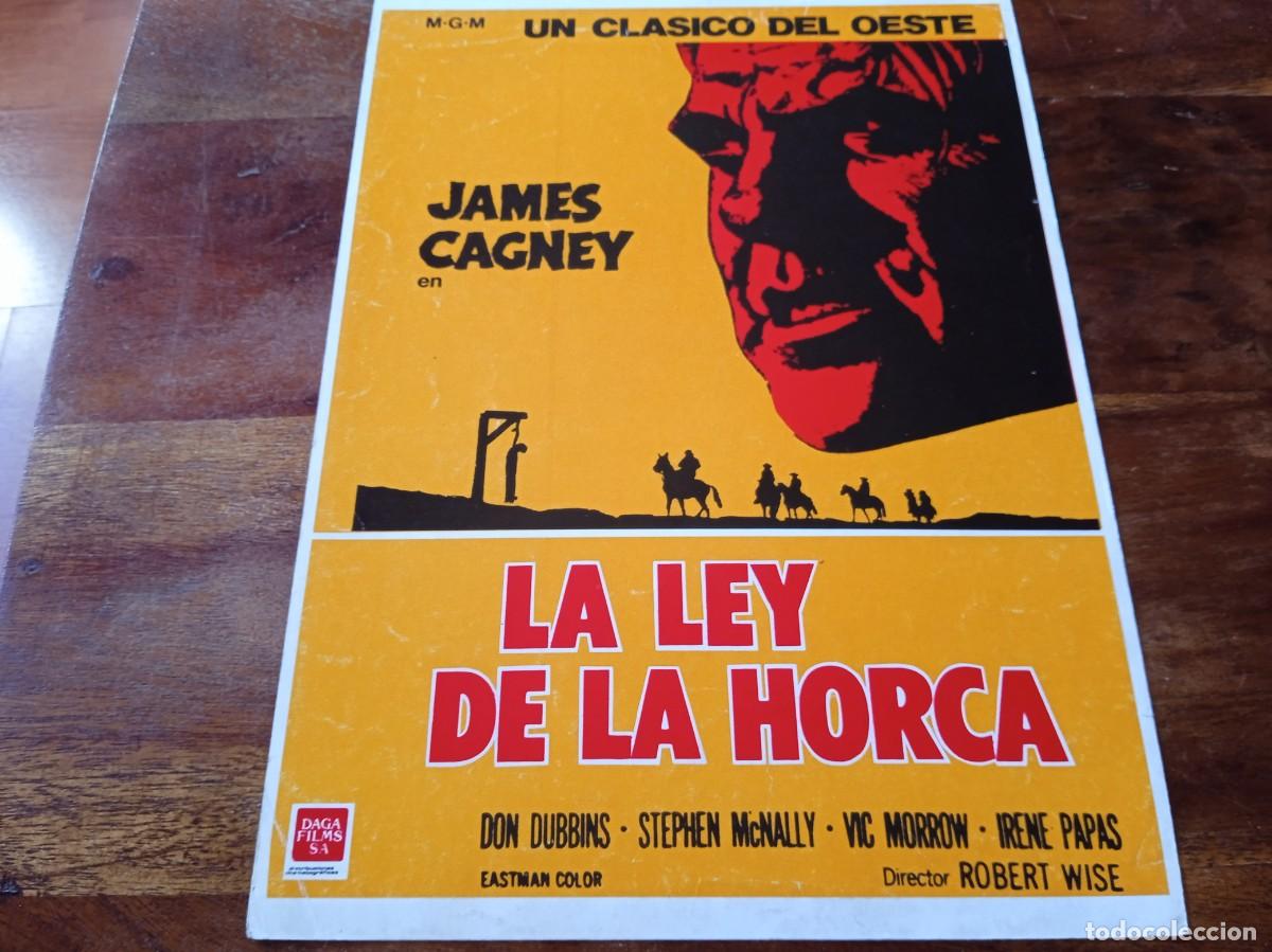 Cine: La ley de la horca - James Cagney, Irene Papas, Vic Morrow - Guia original Daga reposicion