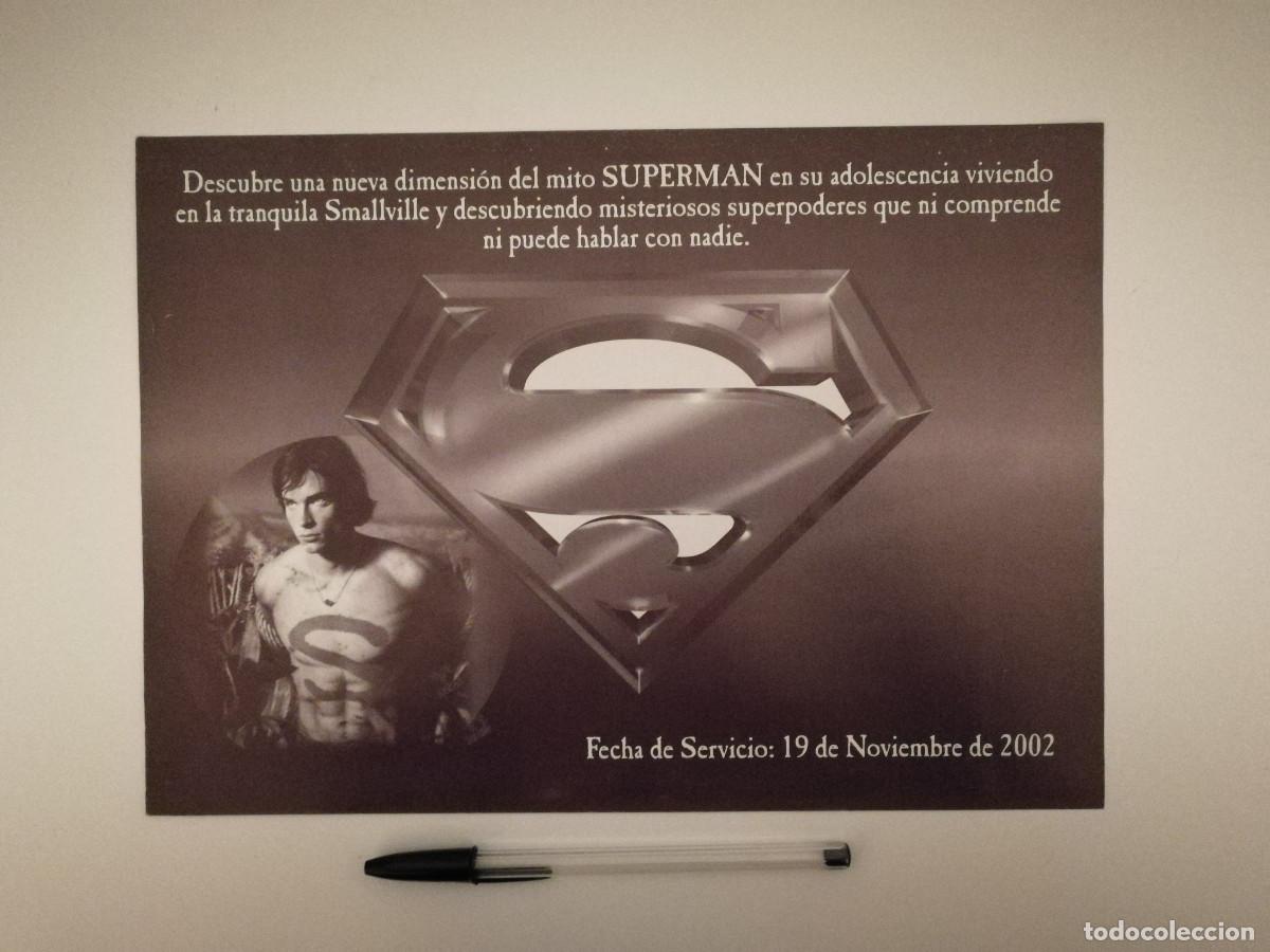 Kino: GUIA DE VIDEOCLUB ORIGINAL -A4- SMALLVILLE - SUPERHEROES - SUPERMAN - SERIE TV