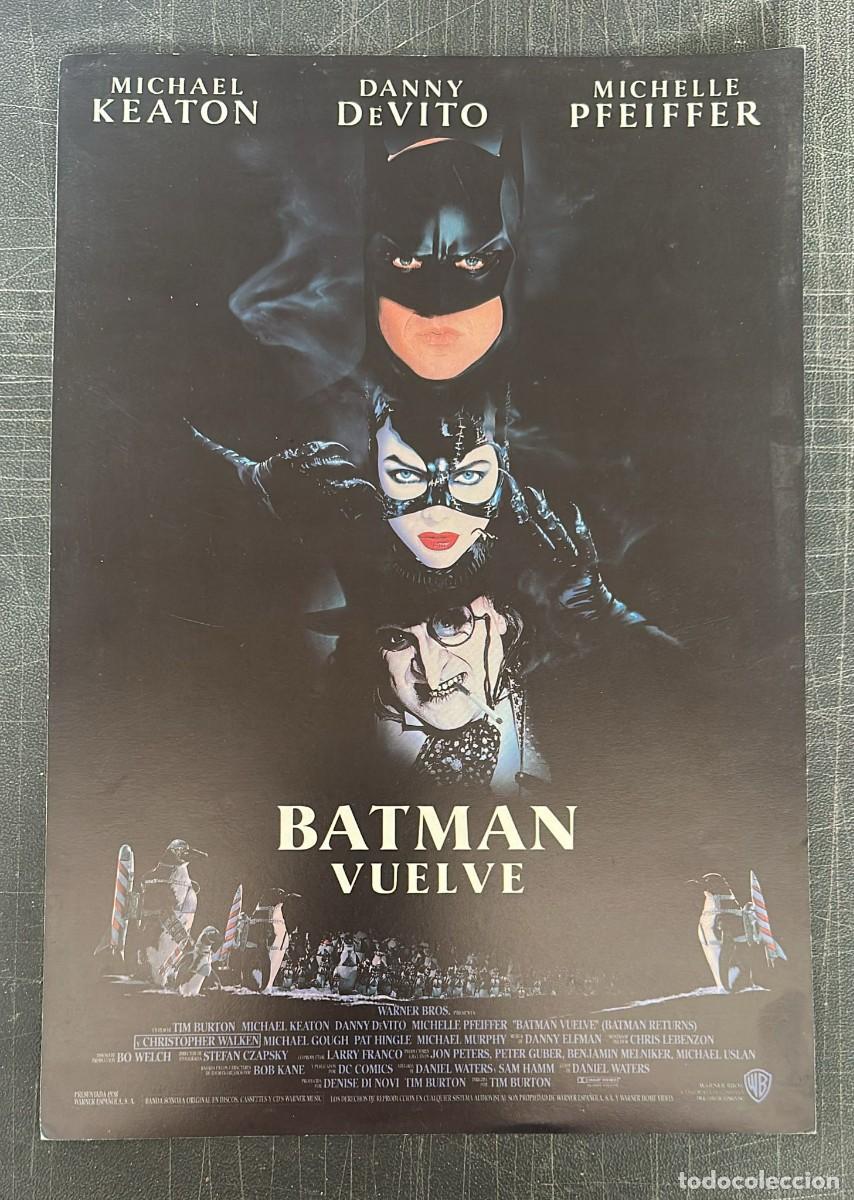 Cine: BATMAN VUELVE GUIA PUBLICITARIA