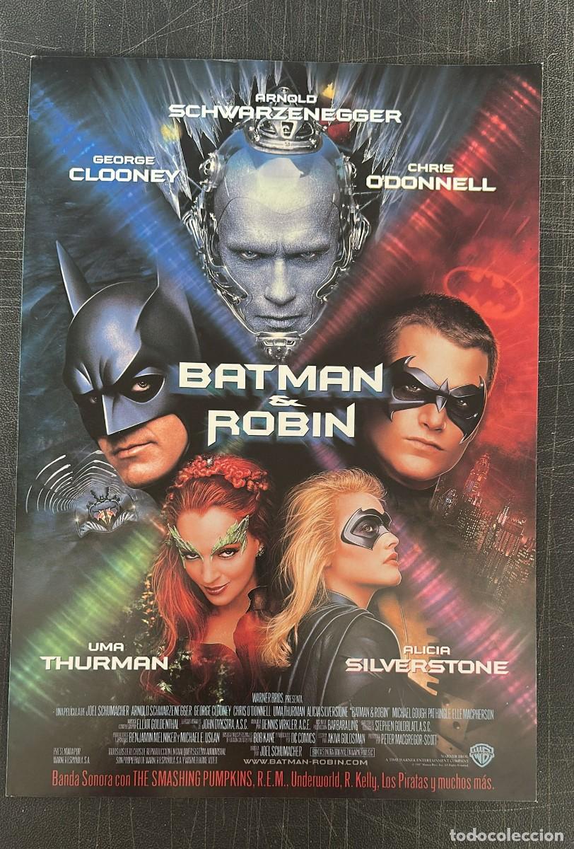 Cine: BATMAN Y ROBIN GUIA PUBLICITARIA