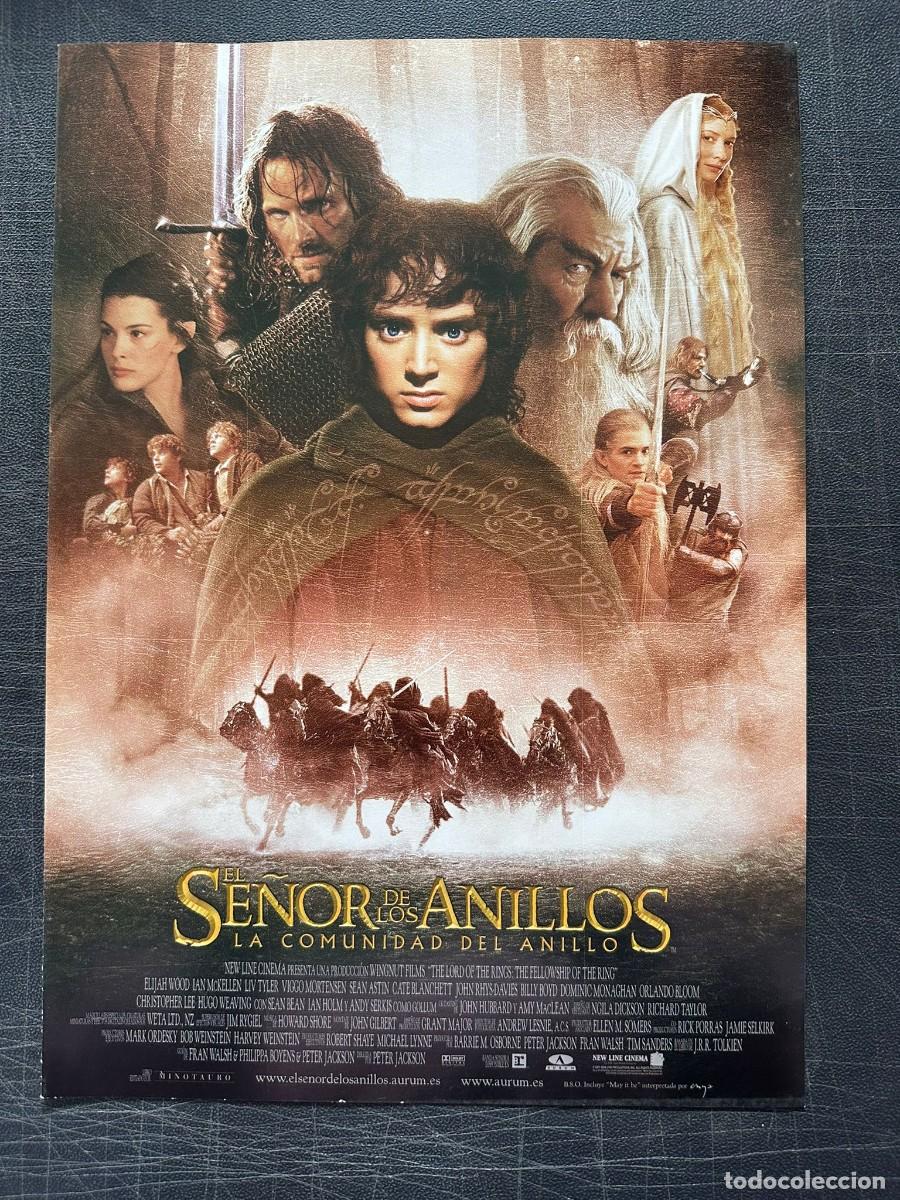 Cine: SE&Ntilde;OR DE LOS ANILLOS LA COMUNIDAD DEL ANILLO GUIA PUBLICITARIA