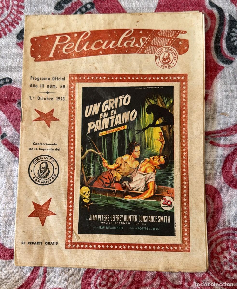 Cine: UN GRITO EN EL PANTANO PROGRAMA DE CINE - Foto 1