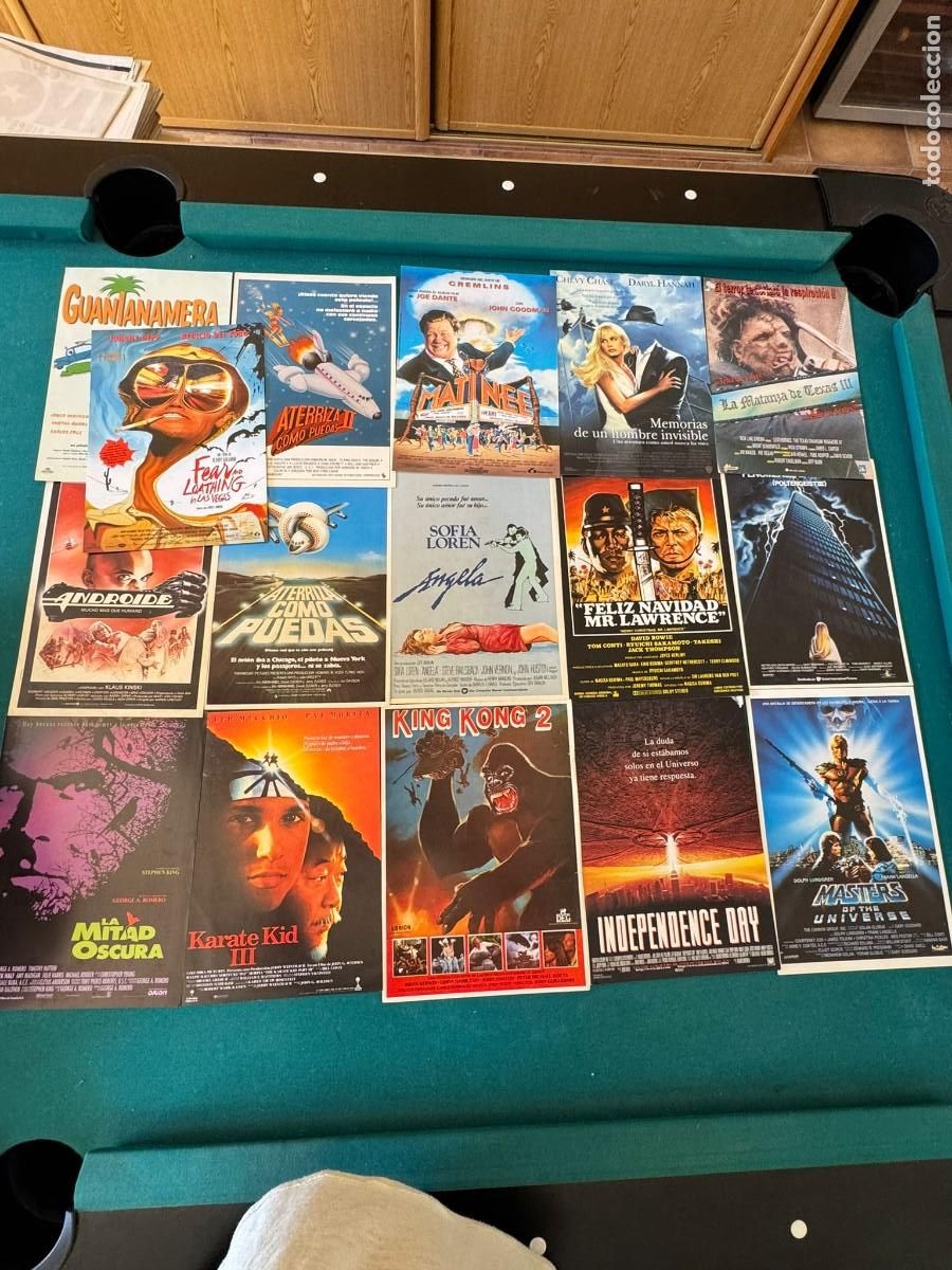 Cine: LOTE GUIAS ORIGINALES CINE