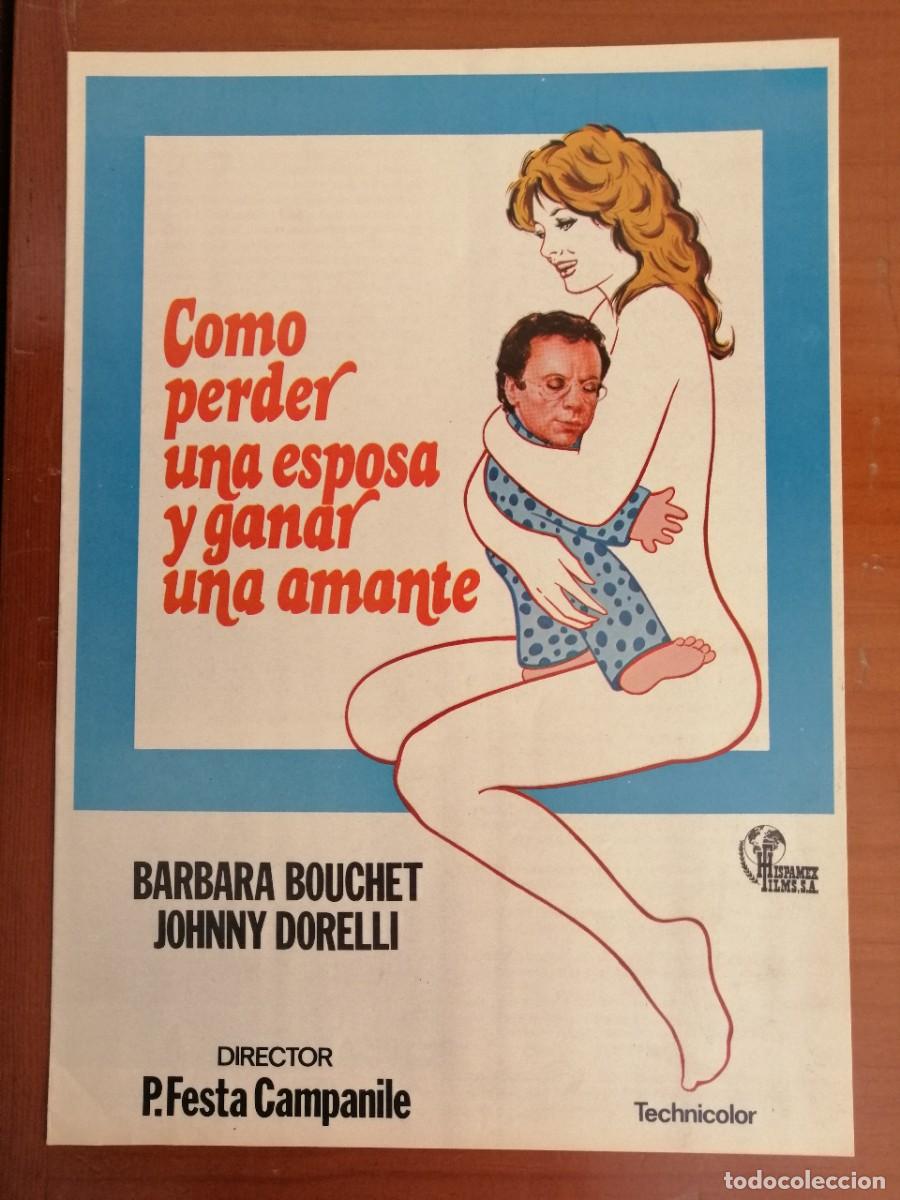 Cine: G1709 COMO PERDER UNA ESPOSA Y GANAR UNA AMANTE-DOBLE