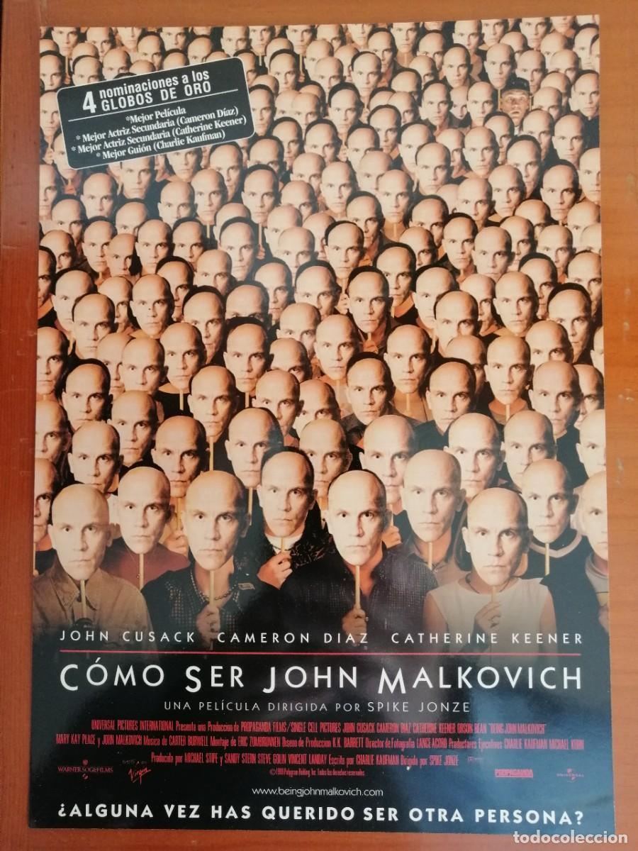Cine: G1714 COMO SER JOHN MALKOVICH-SENCILLO