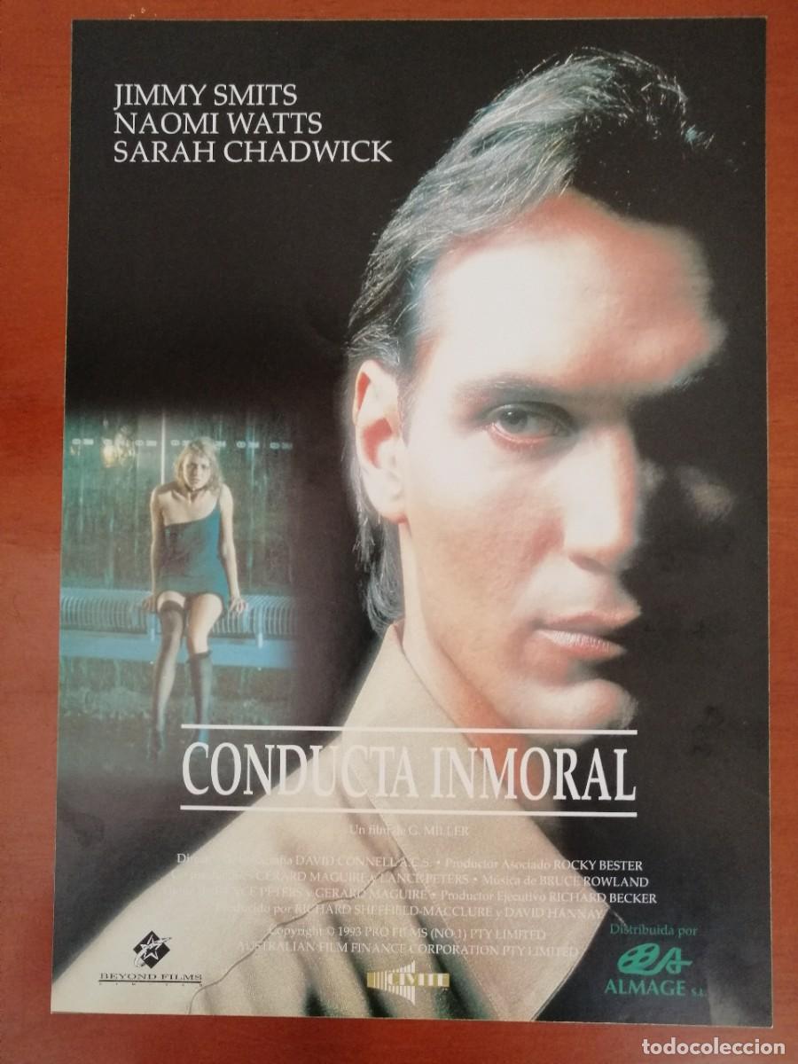 Cine: G1774 CONDUCTA INMORAL-SENCILLO