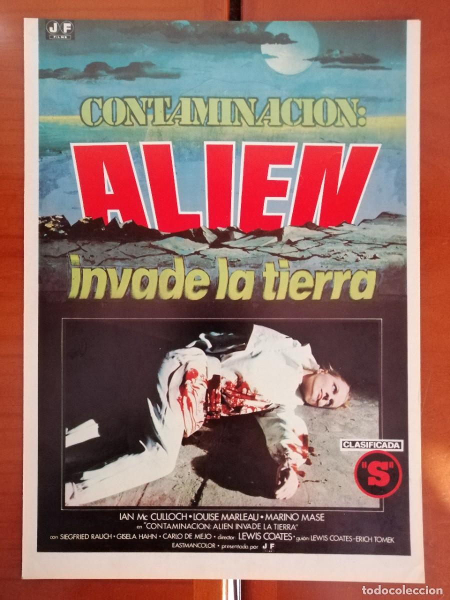 Cine: G1823 CONTAMINACION: ALLIEN INVADE LA TIERRA-DOBLE