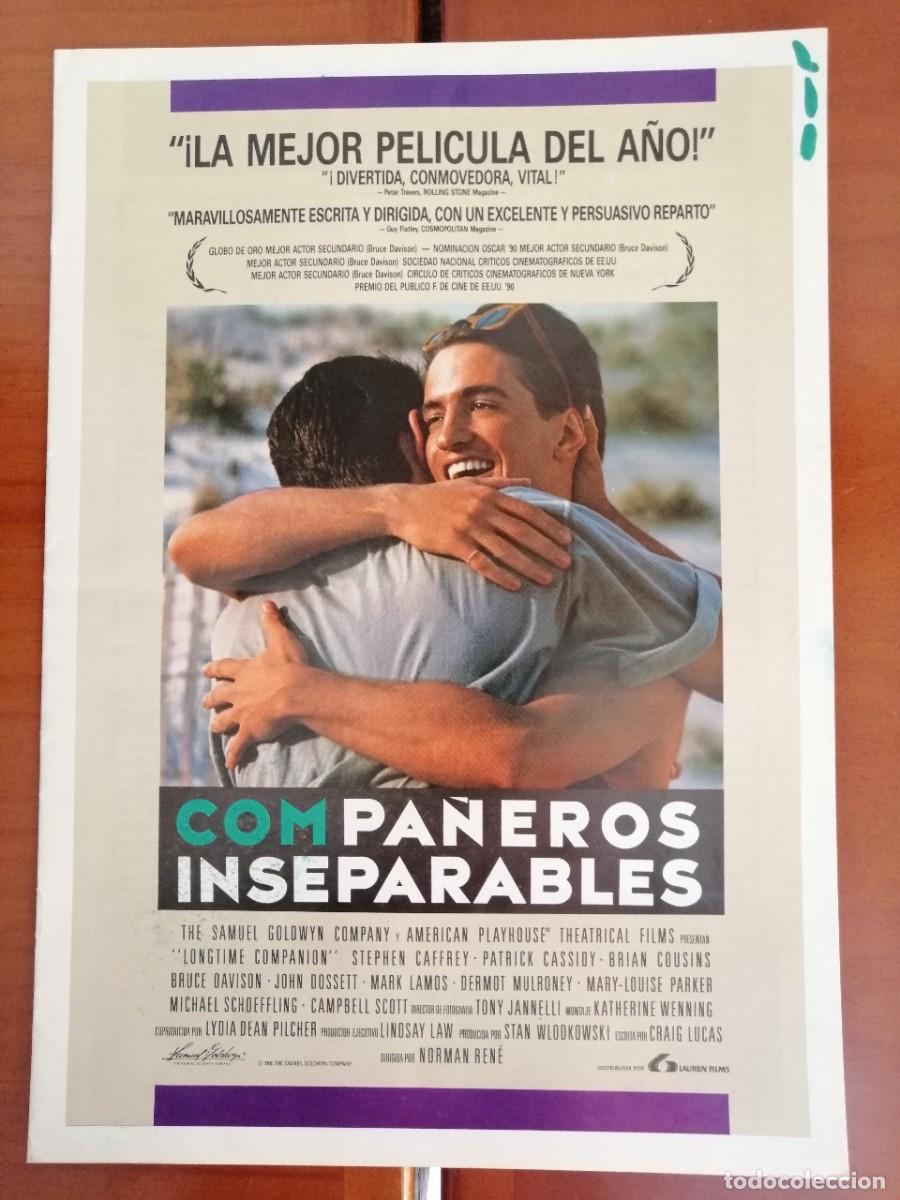 Cine: G1728 COMPA&Ntilde;EROS INSEPARABLES-LIBRO 8 PAGINAS