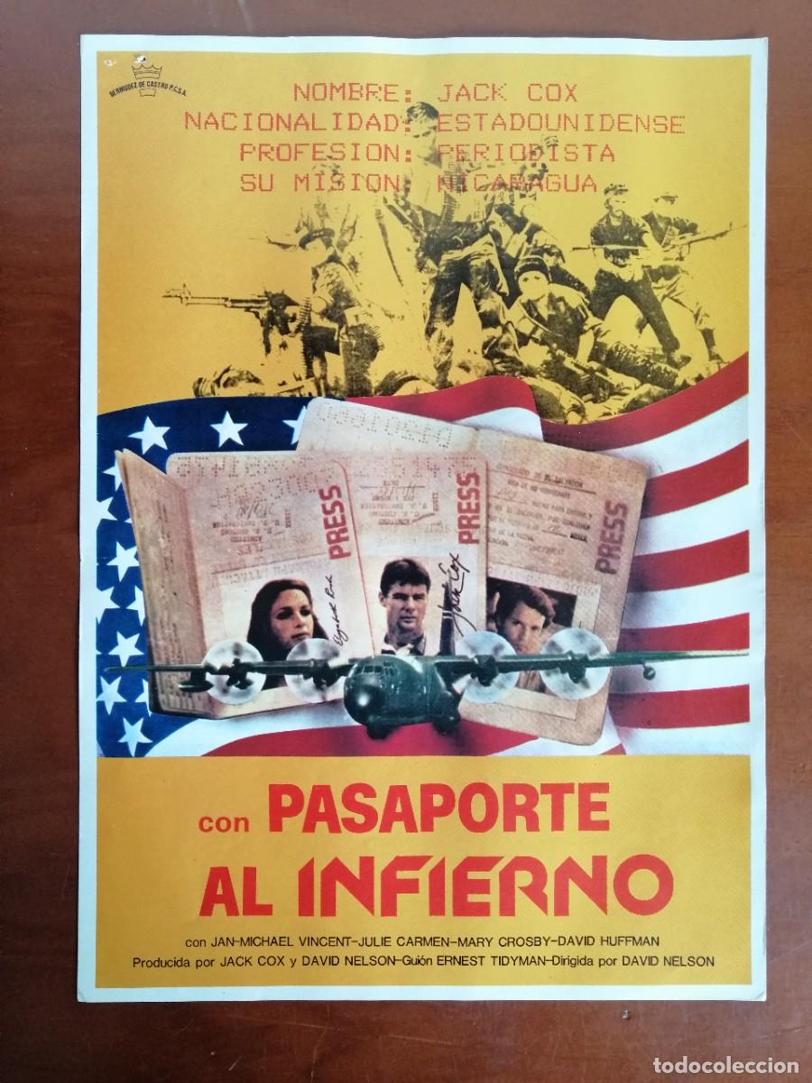 Cine: G1752 CON PASAPORTE AL INFIERNO-SENCILLO