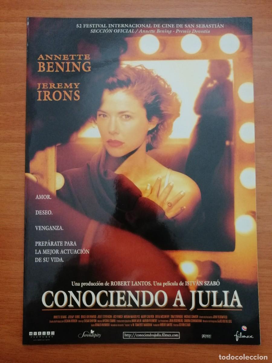 Cine: G1799 CONOCIENDO A JULIA-DOBLE