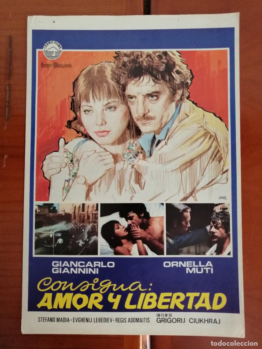 Cinema: G1806 CONSIGNA: AMOR Y LIBERTAD-SENCILLO