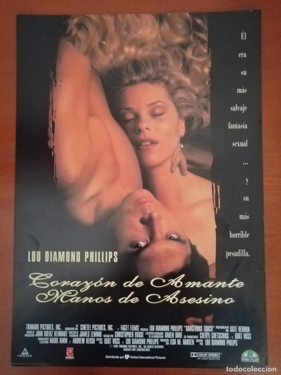 Cinema: G1851 CORAZON DE AMANTE MANOS DE ASESINO-SENCILLO