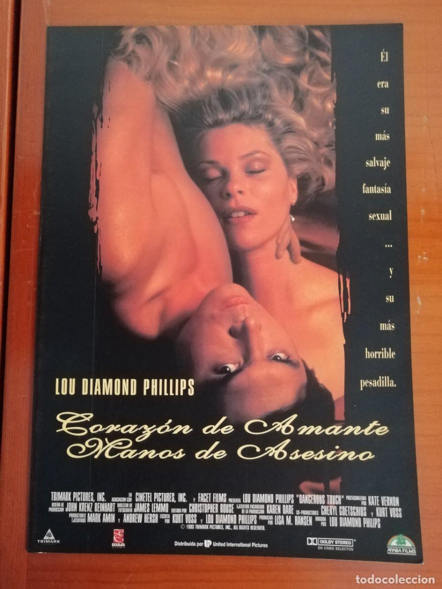 Cinema: G1852 CORAZON DE AMANTE MANOS DE ASESINO-DOBLE