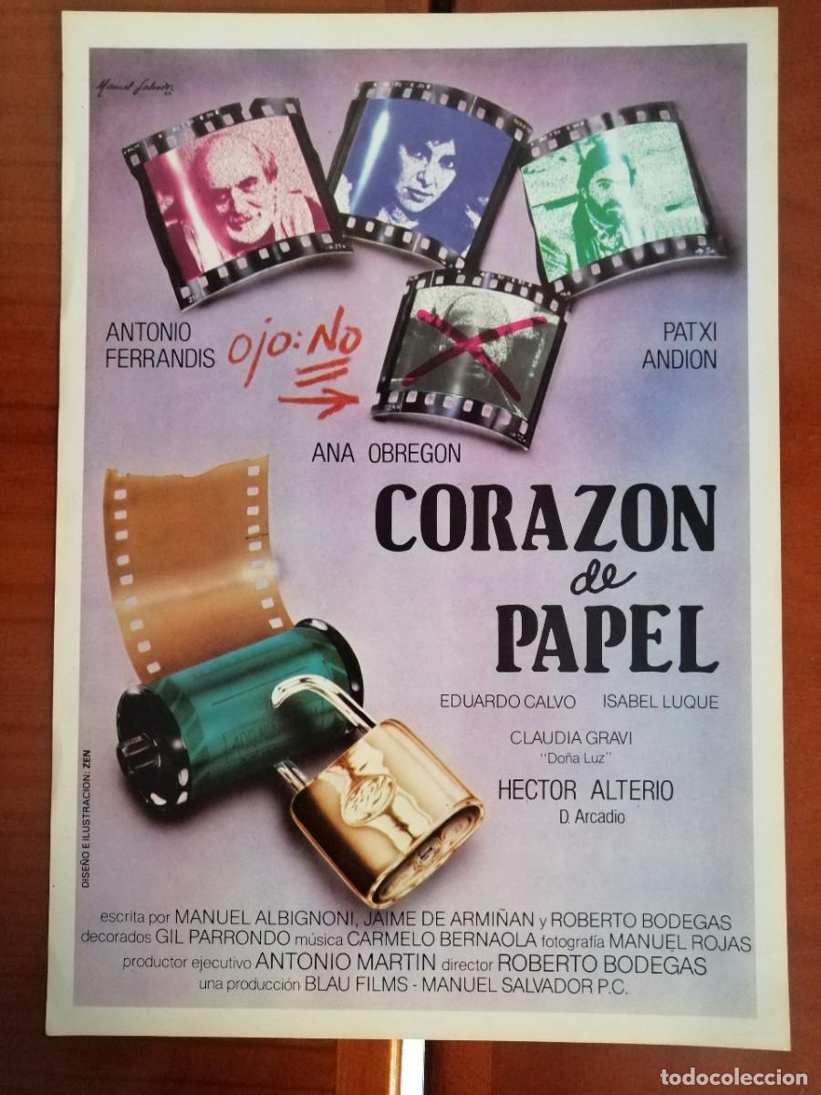 Cin&eacute;ma: G1859 CORAZON DE PAPEL-SENCILLO